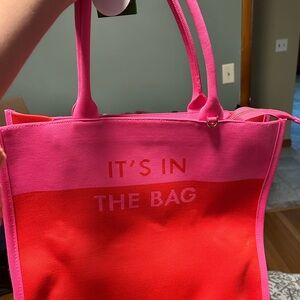 Kate Spade X Target IT’S IN THE BAG Canvas Tote